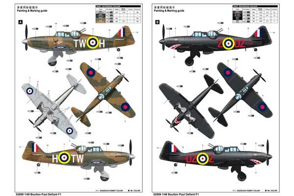 Boulton Paul Defiant F1 (Trumpeter 02899) 1/48