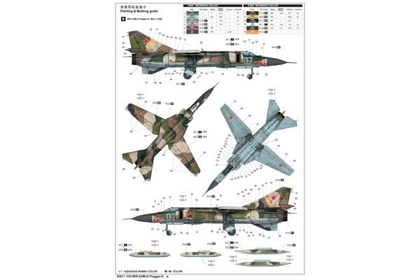 МіГ-23МЛД Flogger-K (Trumpeter 03211) 1/32