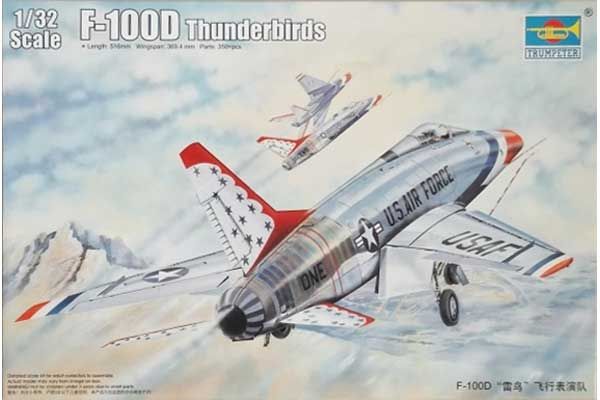 F-100D Thunderbirds (Trumpeter 03222) 1/32