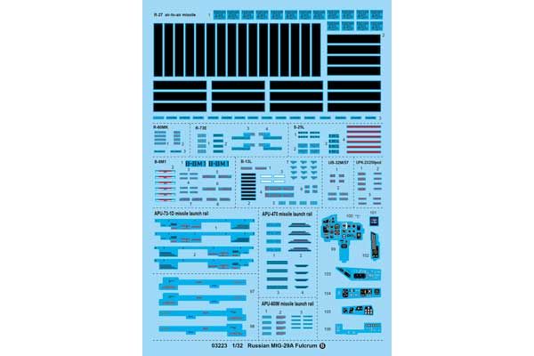 МіГ-29А Fulcrum (Trumpeter 03223) 1/32