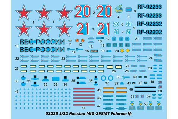 МиГ-29СМТ Fulcrum (Trumpeter 03225) 1/32