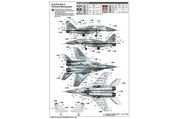 МиГ-29СМТ Fulcrum (Trumpeter 03225) 1/32