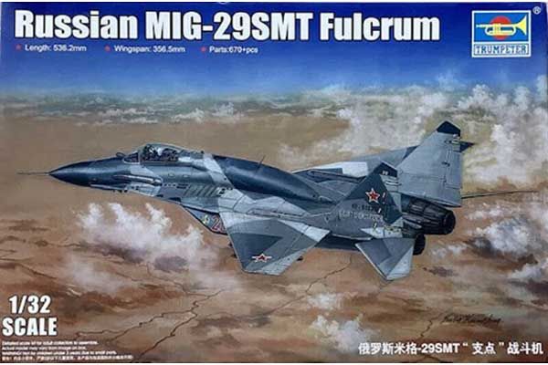 МиГ-29СМТ Fulcrum (Trumpeter 03225) 1/32 МиГ-29СМТ Fulcrum (Trumpeter 03225) 1/32