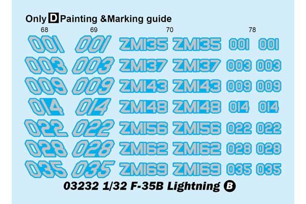 F-35B Lightning (Trumpeter 03232) 1/32
