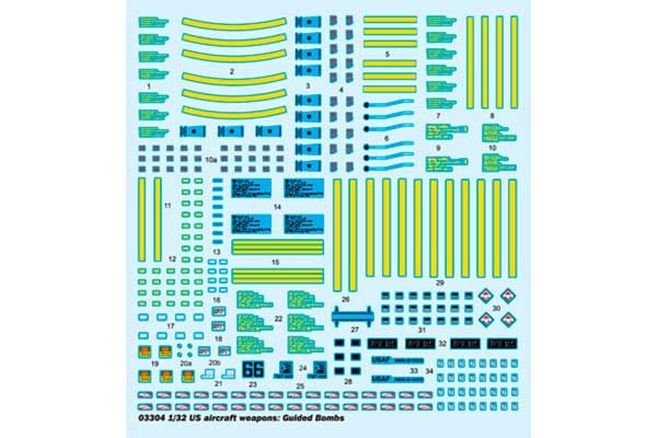 Керуємі бомби авіації США (Trumpeter 03304) 1/32