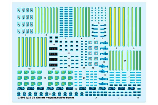Управляемые авиабомбы США (Trumpeter 03305) 1/32
