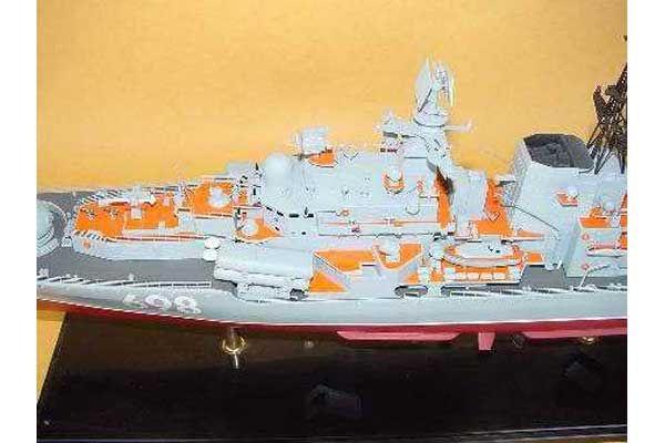 Sovremenny Class destroyer type 956E (Trumpeter 03613) 1/200