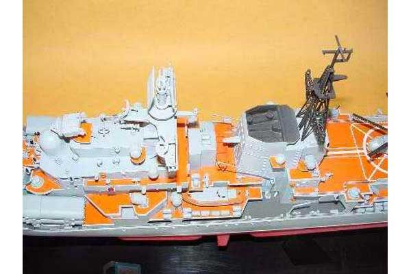 Sovremenny Class destroyer type 956E (Trumpeter 03613) 1/200