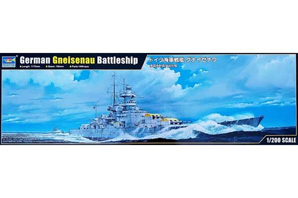 Gneisenau німецький лінкор (Trumpeter 03714) 1/200 Gneisenau німецький лінкор (Trumpeter 03714) 1/200