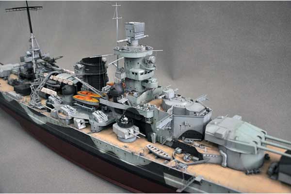 Scharnhorst німецький лінкор (Trumpeter 03715) 1/200
