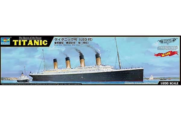 Titanic з LED-підсвіткою (Trumpeter 03719) 1/200