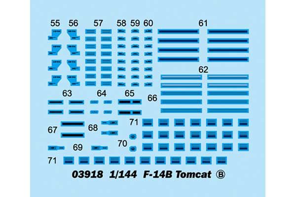 F-14B Tomcat (TRUMPETER 03918) 1/144