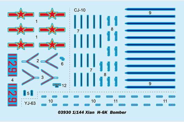 Xian H-6K (Trumpeter 03930) 1/144