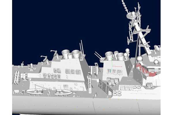 USS Hopper DDG-70 (Trumpeter 04525) 1/350