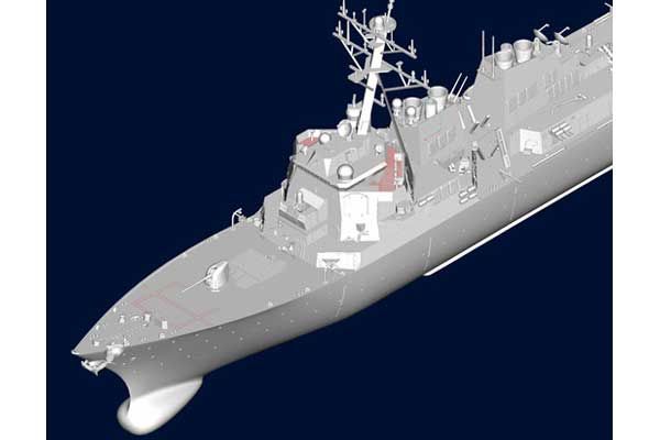 USS Hopper DDG-70 (Trumpeter 04525) 1/350