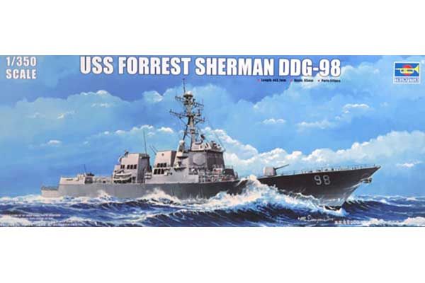 USS Forrest Sherman DDG-98 (Trumpeter 04528) 1/350 USS Forrest Sherman DDG-98 (Trumpeter 04528) 1/350