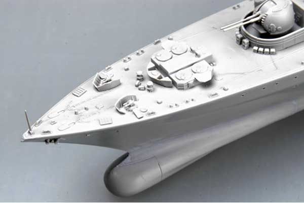 Фрегат II класса «Удалой» «Адмирал Чабаненко» (Trumpeter 04531) 1/350