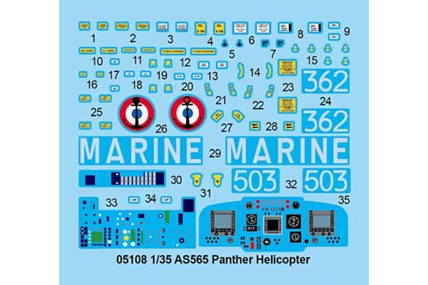 AS565 Panther (TRUMPETER 05108) 1/35