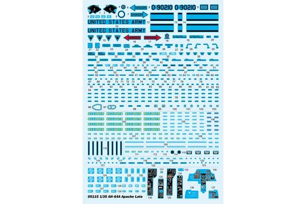AH-64A Apache Late (Trumpeter 05115) 1/35