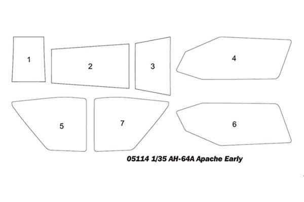 AH-64A Apache Late (Trumpeter 05115) 1/35