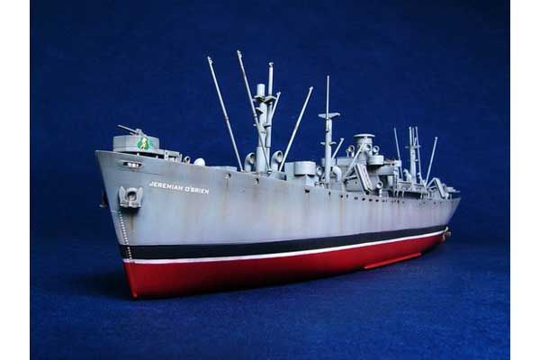 WW2 Liberty Ship S.S. Jeremiah OBrien (Trumpeter 05301) 1/350