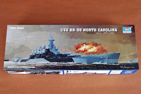 USS BB-55 North Carolina (Trumpeter 05303) 1/350