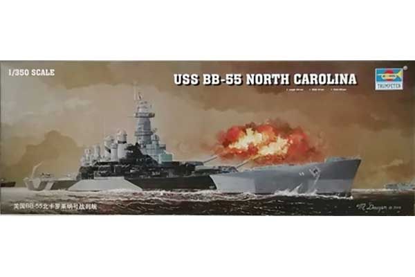 USS BB-55 North Carolina (Trumpeter 05303) 1/350