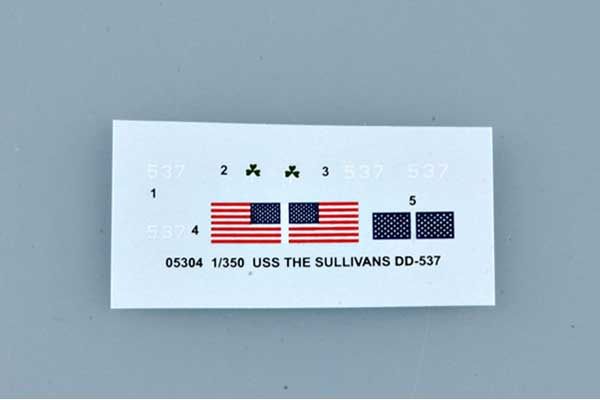 USS THE SULLIVANS DD-537 (Trumpeter 05304) 1/350