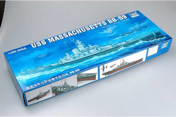 USS Massachusetts BB-59 (Trumpeter 05306) 1/350