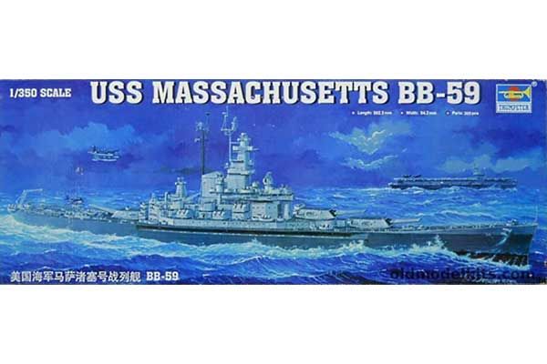 USS Massachusetts BB-59 (Trumpeter 05306) 1/350