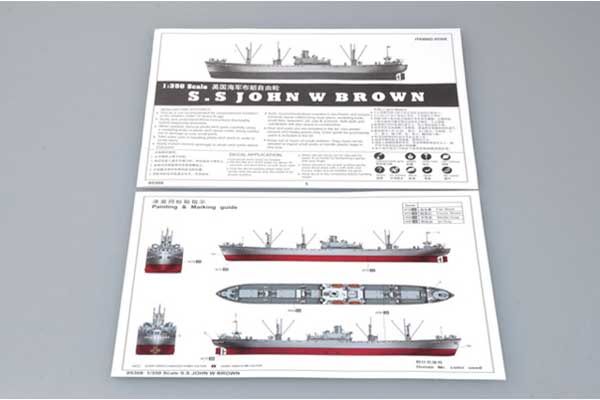 S.S JOHN W BROWN (Trumpeter 05308) 1/350