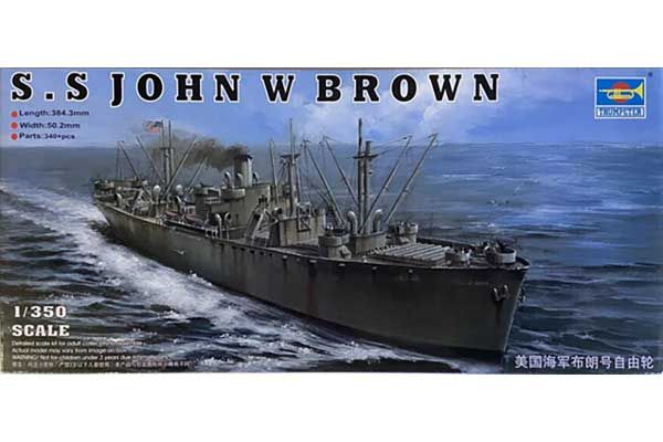 S.S JOHN W BROWN (Trumpeter 05308) 1/350 S.S JOHN W BROWN (Trumpeter 05308) 1/350