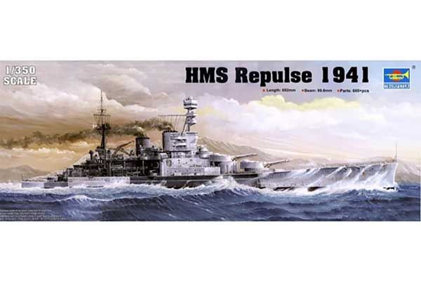 HMS Repulse 1941 (Trumpeter 05312) 1/350