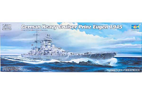 Німецький важкий крейсер Prinz Eugen 1945 (Trumpeter 05313) 1/350 Німецький важкий крейсер Prinz Eugen 1945 (Trumpeter 05313) 1/350