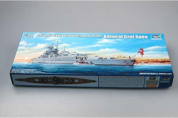Тяжелый крейсер (Panzer Schiff) Admiral Graf Spee (Trumpeter 05316) 1/350