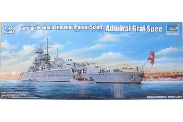 Тяжкий крейсер (Panzer Schiff) Admiral Graf Spee (Trumpeter 05316) 1/350 Тяжкий крейсер (Panzer Schiff) Admiral Graf Spee (Trumpeter 05316) 1/350