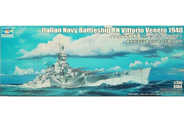 Італійський лінкор RN Vittorio Veneto 1940 (Trumpeter 05320) 1/350