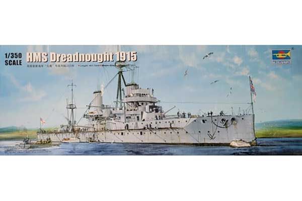 HMS Dreadnought 1915 (Trumpeter 05329) 1/350