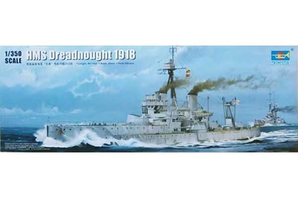 HMS Dreadnought 1918 (Trumpeter 05330) 1/350