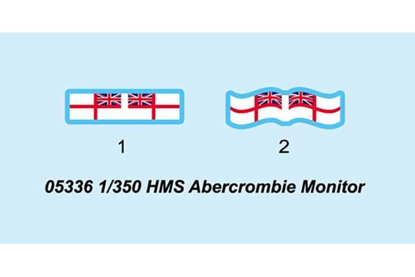 HMS Abercrombie Monitor (Trumpeter 05336) 1/350