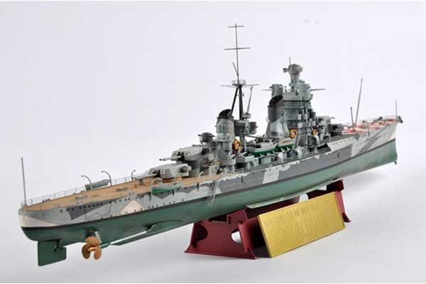 Итальянский тяжелый крейсер Gorizia (Trumpeter 05349) 1/350