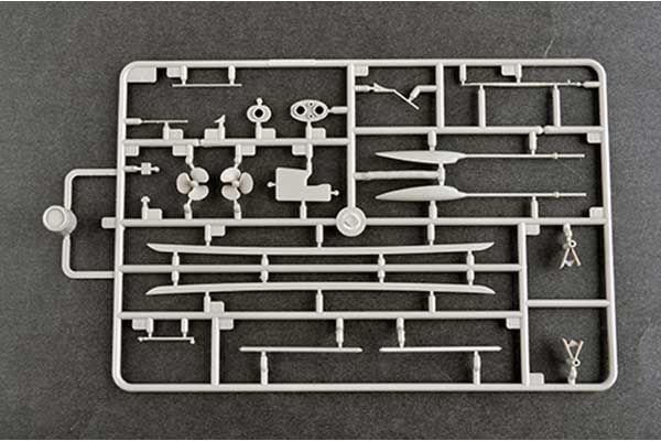 Итальянский тяжелый крейсер Gorizia (Trumpeter 05349) 1/350