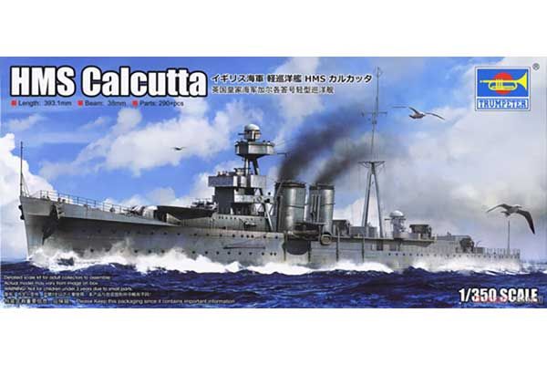 HMS Calcutta (Trumpeter 05362) 1/350