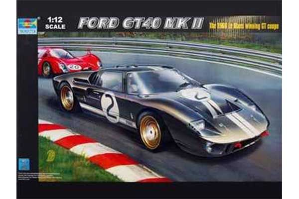 Ford GT40 Mk II (Trumpeter 05403) 1/18 Ford GT40 Mk II (Trumpeter 05403) 1/18