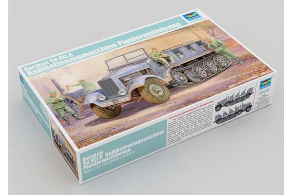 Sd.Kfz.6 Halbkettenzugmaschine Pionierausfuhrung (Trumpeter 05530) 1/35