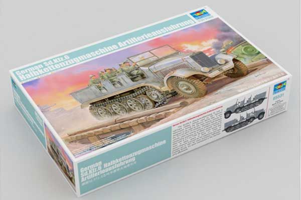 Sd.Kfz.6 Halbkettenzugmaschine Artillerieausfuhrung (Trumpeter 05531) 1/35