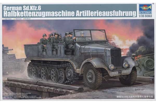 Sd.Kfz.6 Halbkettenzugmaschine Artillerieausfuhrung (Trumpeter 05531) 1/35