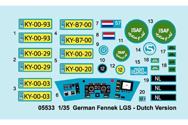 Fennek LGS - голландская версия (Trumpeter 05533) 1/35