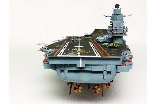 Авианосец Адмирал Кузнецов (Trumpeter 05606) 1/350