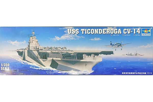 USS TICONDEROGA CV-14 (Trumpeter 05609) 1/350 USS TICONDEROGA CV-14 (Trumpeter 05609) 1/350
